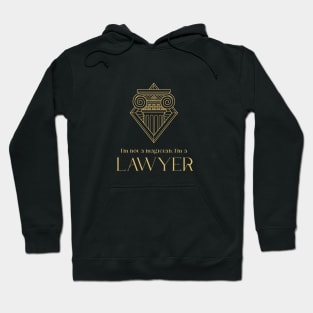 I'm not a magician, I'm a LAWYER Hoodie